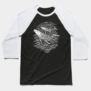 ballena jorobada Baseball T-Shirt